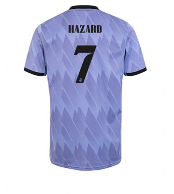 Real Madrid Eden Hazard #7 Bortedrakt 2022-23 Kortermet